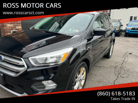 2017 Ford Escape for sale at ROSS MOTOR CARS in Torrington CT
