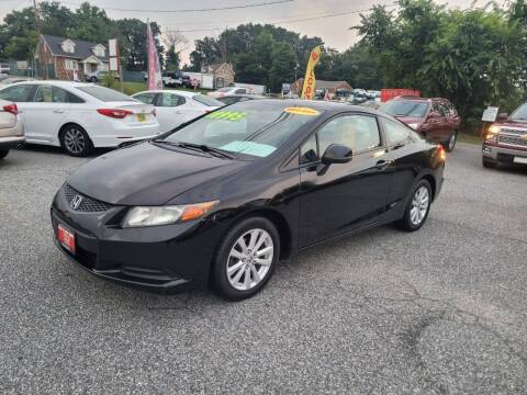 2012 Honda Civic for sale at JAY'S AUTO SALES in Joppa MD