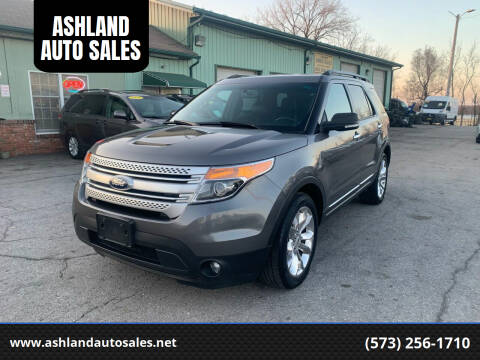 2013 Ford Explorer for sale at ASHLAND AUTO SALES in Columbia MO