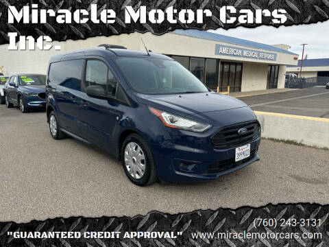 2019 Ford Transit Connect for sale at Miracle Motor Cars Inc. in Victorville CA