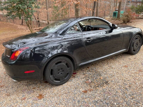 2002 Lexus SC 430 for sale at AUTO LANE INC in Henrico NC