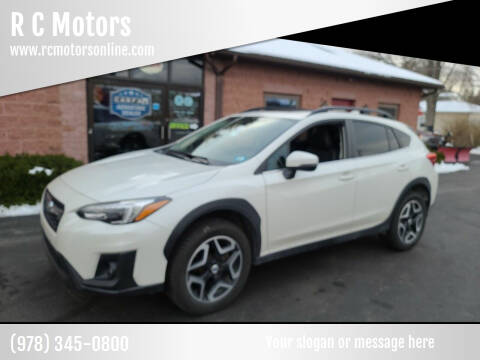 2018 Subaru Crosstrek for sale at R C Motors in Lunenburg MA