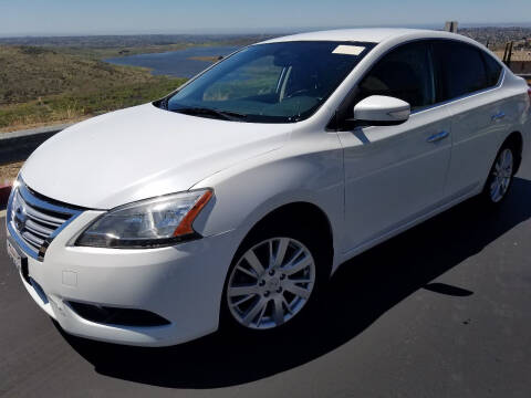 2013 Nissan Sentra for sale at Trini-D Auto Sales Center in San Diego CA