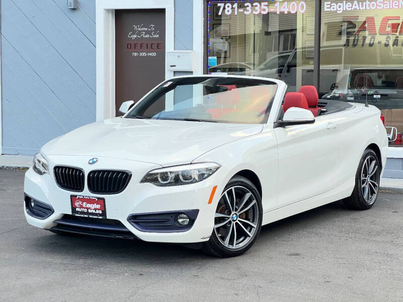 Used 2018 BMW 2 Series 230i with VIN WBA2K1C5XJVB64683 for sale in Holbrook, MA