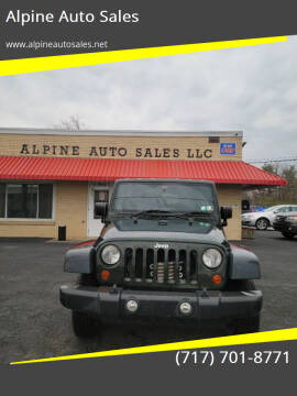 2010 Jeep Wrangler Unlimited for sale at Alpine Auto Sales in Carlisle PA