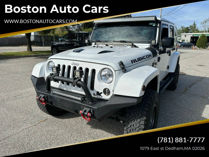 2016 Jeep Wrangler Unlimited for sale at Boston Auto Cars in Dedham MA