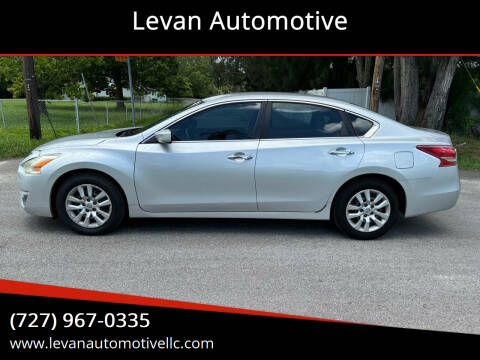 2013 Nissan Altima for sale at Levan Automotive in Largo FL