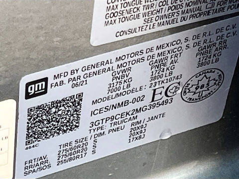 2021 GMC Sierra 1500