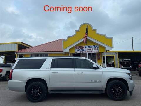 2015 Chevrolet Suburban for sale at Mission Auto & Truck Sales, Inc. in Mission TX