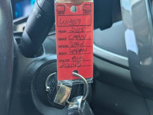 2015 Chevrolet Sonic LTZ Auto