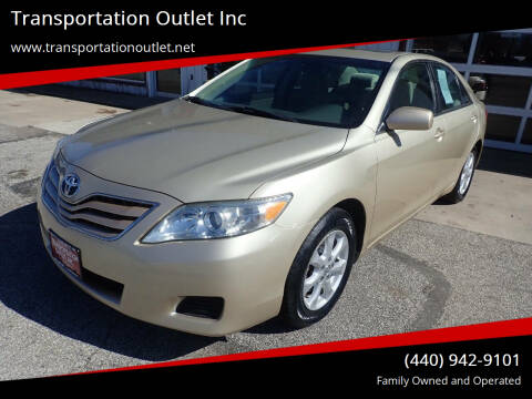 2011 Toyota Camry for sale at Transportation Outlet Inc in Eastlake OH