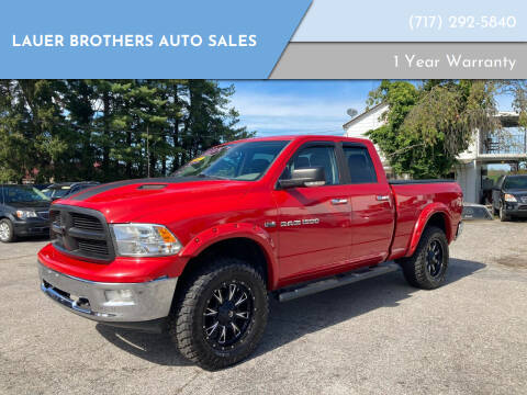 2011 RAM 1500 for sale at LAUER BROTHERS AUTO SALES in Dover PA