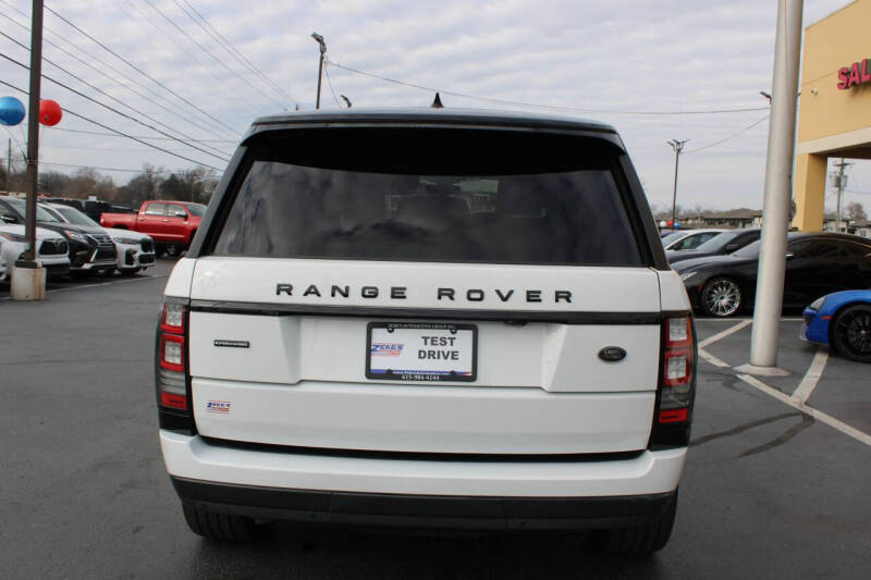 2017 Land Rover Range Rover Supercharged LWB