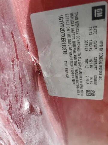 2014 Chevrolet Corvette Stingray