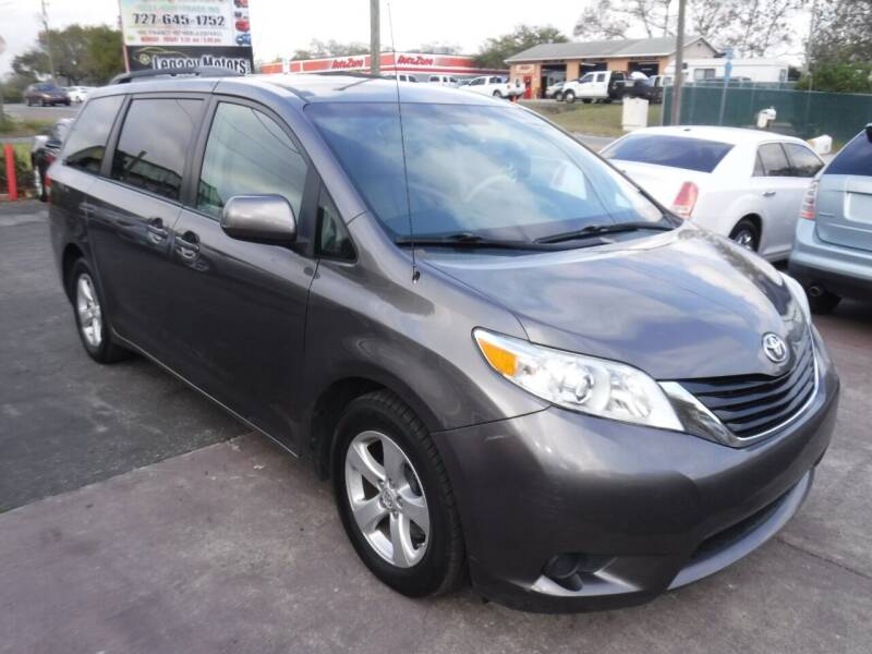 2012 Toyota Sienna for sale at LEGACY MOTORS INC in New Port Richey FL