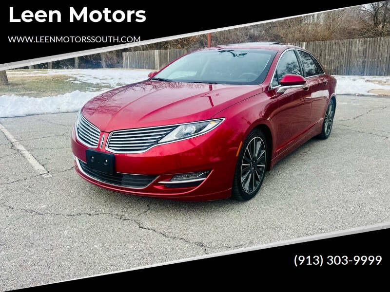 2016 Lincoln MKZ Hybrid for sale at Leen Motors in Merriam KS