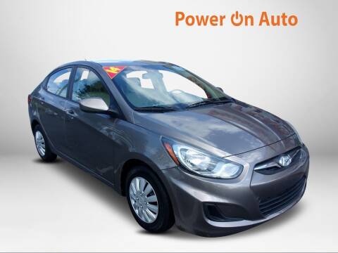 2014 Hyundai Accent for sale at Power On Auto LLC in Monroe NC