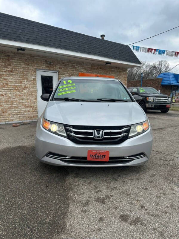 2014 Honda Odyssey for sale at Everest Auto Group LLC in Austintown OH