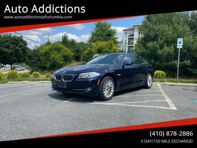 2013 BMW 5 Series for sale at Auto Addictions in Elkridge MD