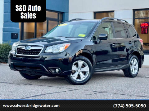 2015 Subaru Forester for sale at S&D Auto Sales in West Bridgewater MA