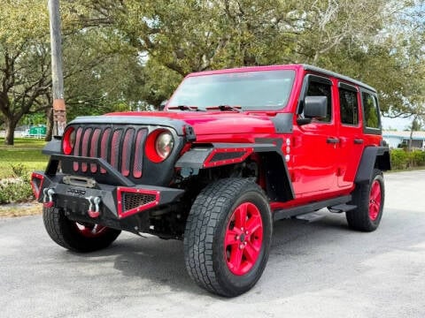 2018 Jeep Wrangler Unlimited for sale at Noah Auto Finance in Hollywood FL