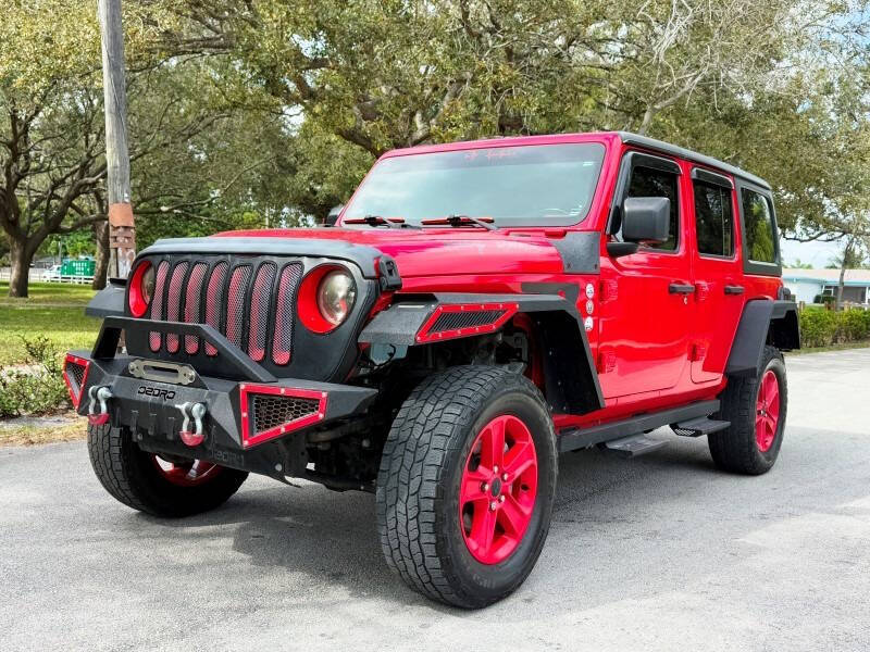 2018 Jeep Wrangler Unlimited for sale at NOAH AUTOS in Hollywood FL