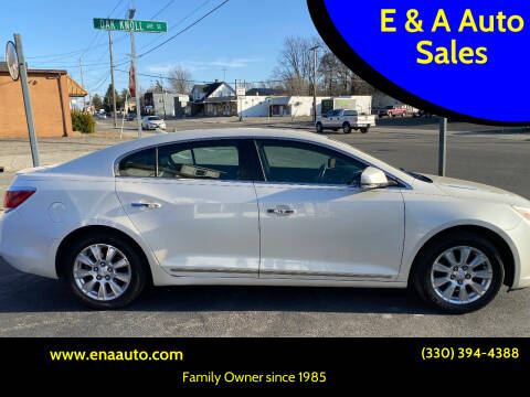 2012 Buick LaCrosse for sale at E & A Auto Sales in Warren OH