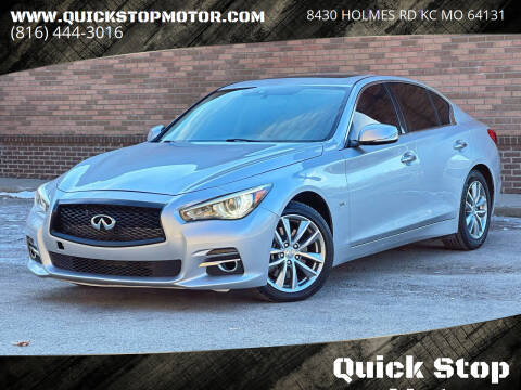 2017 Infiniti Q50 for sale at Quick Stop Motors in Kansas City MO