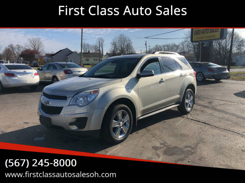 2013 Chevrolet Equinox for sale at First Class Auto Sales in Fostoria OH