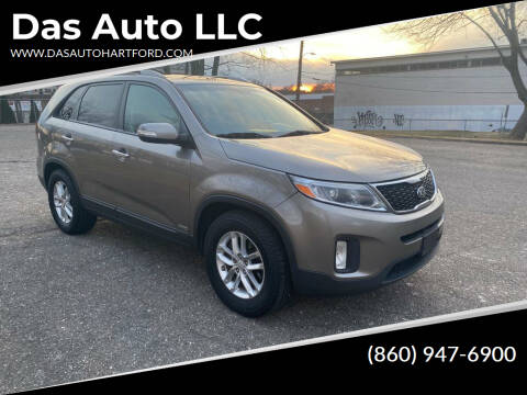 2015 Kia Sorento for sale at Das Auto LLC in Hartford CT