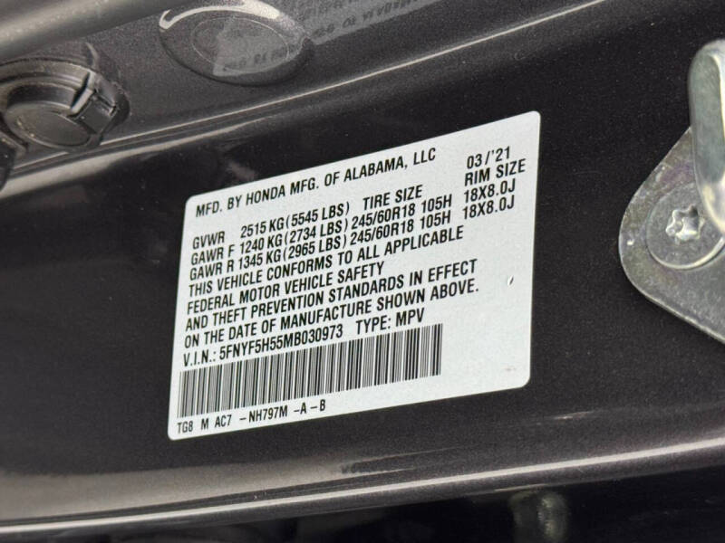 2021 Honda Pilot EX-L