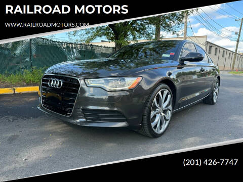 2013 Audi A6 for sale at RAILROAD MOTORS in Hasbrouck Heights NJ