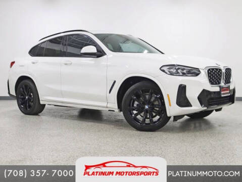 2022 BMW X4 for sale at PLATINUM MOTORSPORTS INC. in Hickory Hills IL