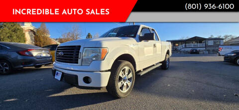 2014 Ford F-150 for sale at INCREDIBLE AUTO SALES in Bountiful UT