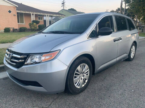 2016 Honda Odyssey for sale at Ournextcar/Ramirez Auto Sales in Downey CA