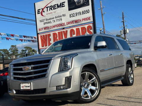 2018 Cadillac Escalade ESV for sale at Extreme Autoplex LLC in Spring TX