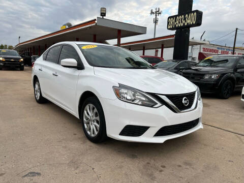 2019 Nissan Sentra for sale at Auto Selection of Houston in Houston TX