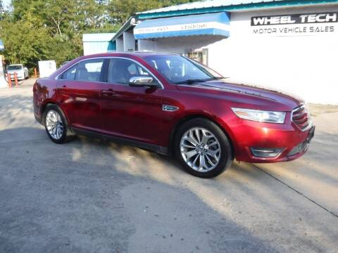 2013 Ford Taurus for sale at Wheel Tech Motor Vehicle Sales in Maylene AL