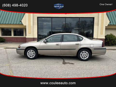 2002 Chevrolet Impala for sale at Coulee Auto in La Crosse WI