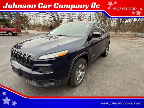 2015 Jeep Cherokee for sale at Johnson Car Company llc in Crown Point IN