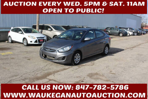 2013 Hyundai Accent for sale at Waukegan Auto Auction in Waukegan IL