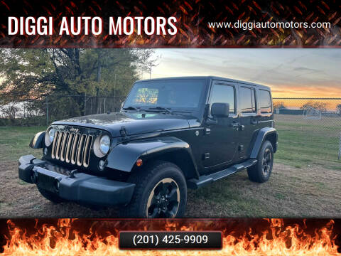 2014 Jeep Wrangler Unlimited for sale at Diggi Auto Motors in Jersey City NJ