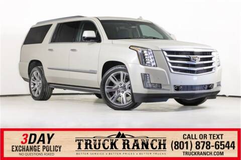 2015 Cadillac Escalade ESV for sale at Truck Ranch in American Fork UT