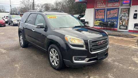 2014 GMC Acadia for sale at Prime Time Auto Financing in Redford MI