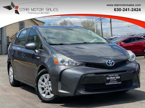2015 Toyota Prius v for sale at Star Motor Sales in Downers Grove IL