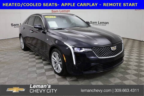 2021 Cadillac CT4 for sale at Leman's Chevy City in Bloomington IL