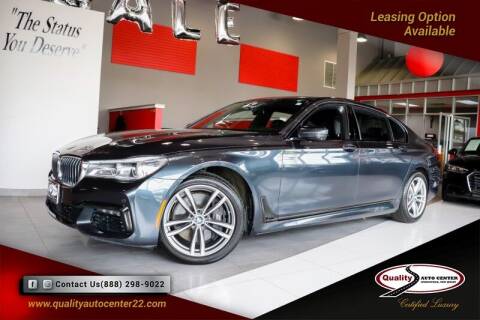 2016 BMW 7 Series for sale at Quality Auto Center of Springfield in Springfield NJ