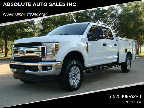 2018 Ford F-350 Super Duty for sale at ABSOLUTE AUTO SALES INC in Corinth MS