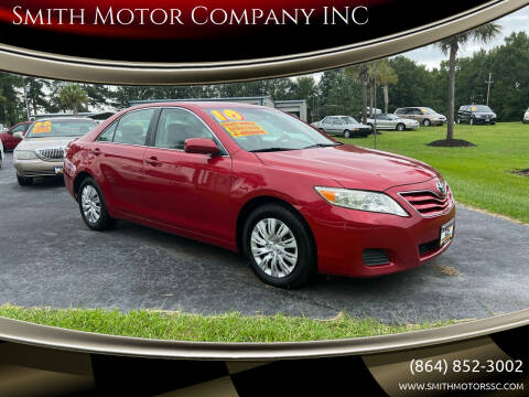2010 Toyota Camry for sale at Smith Motor Company INC in Mc Cormick SC