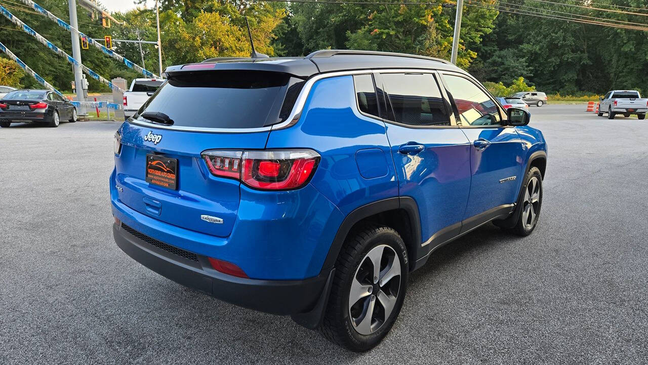 2018 Jeep Compass for sale at North Ridge Auto Center LLC in Madison, OH